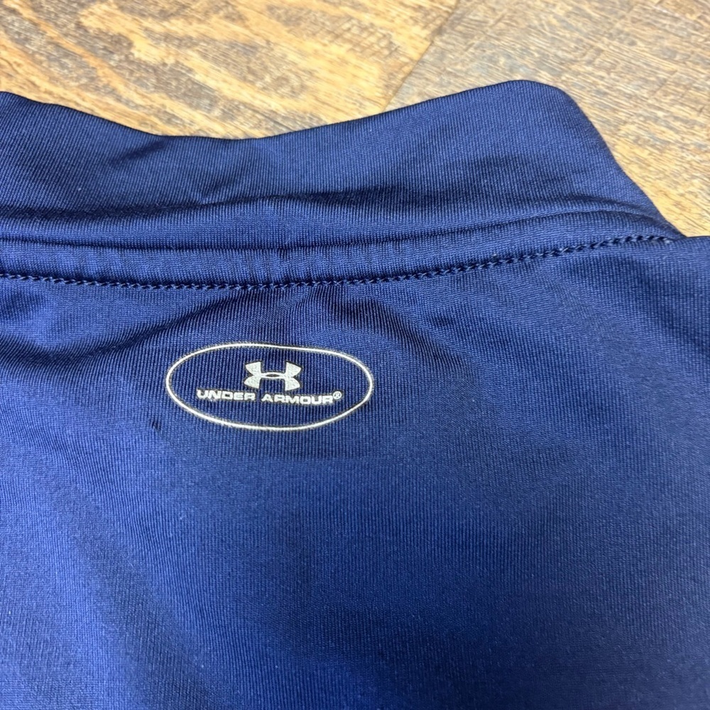 Under armour ColdGear Fitted Mockneck Shirt Women's Medium Blue Base Layer Ski - Picture 8 of 8